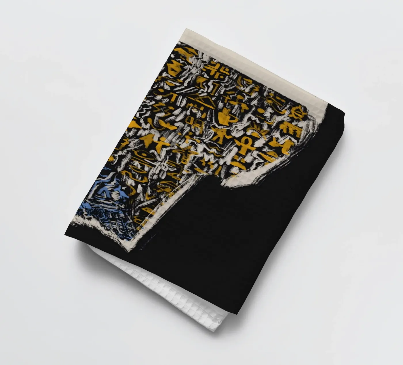 Scriptography 02 Geschirrtuch von Little Dean