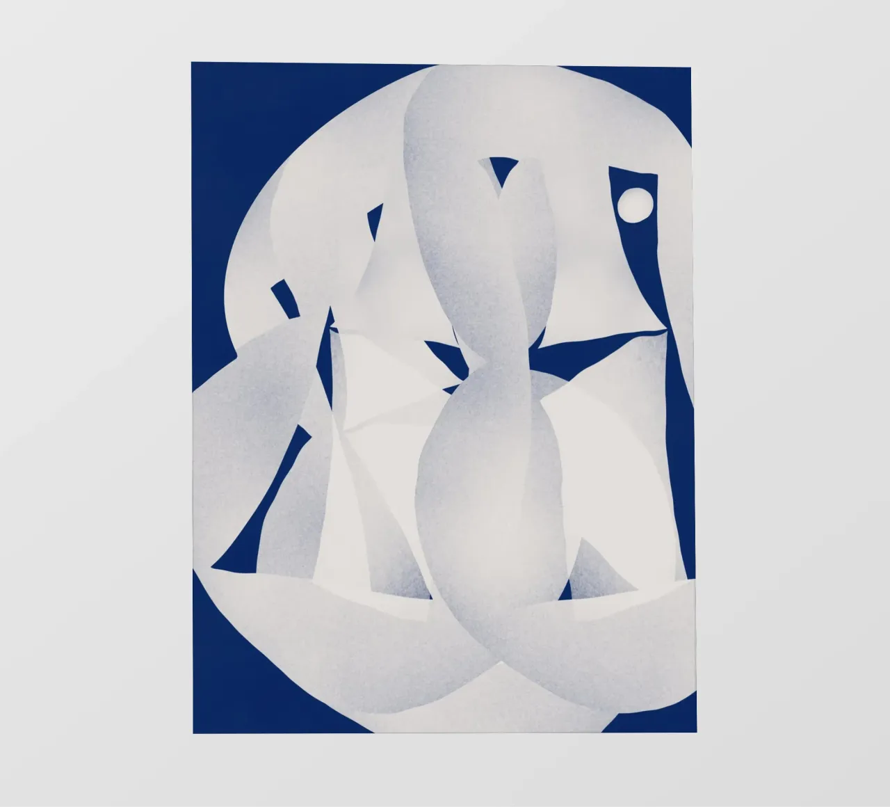 Paper cut out sculpture backlit film by Little Dean