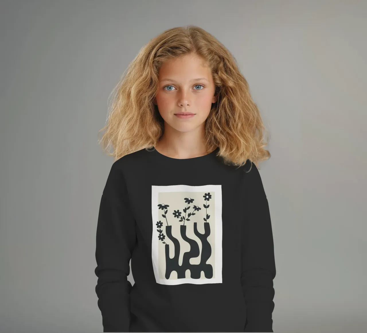 Simplicity in Bloom 1 felpa bambino da Nadjaa