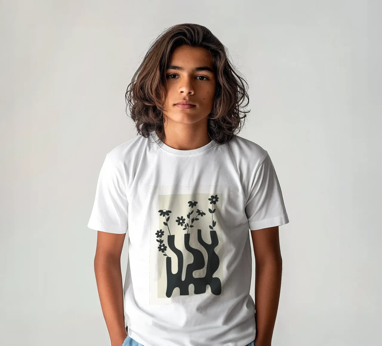 Simplicity in Bloom 1 t-shirt bambini da Nadjaa