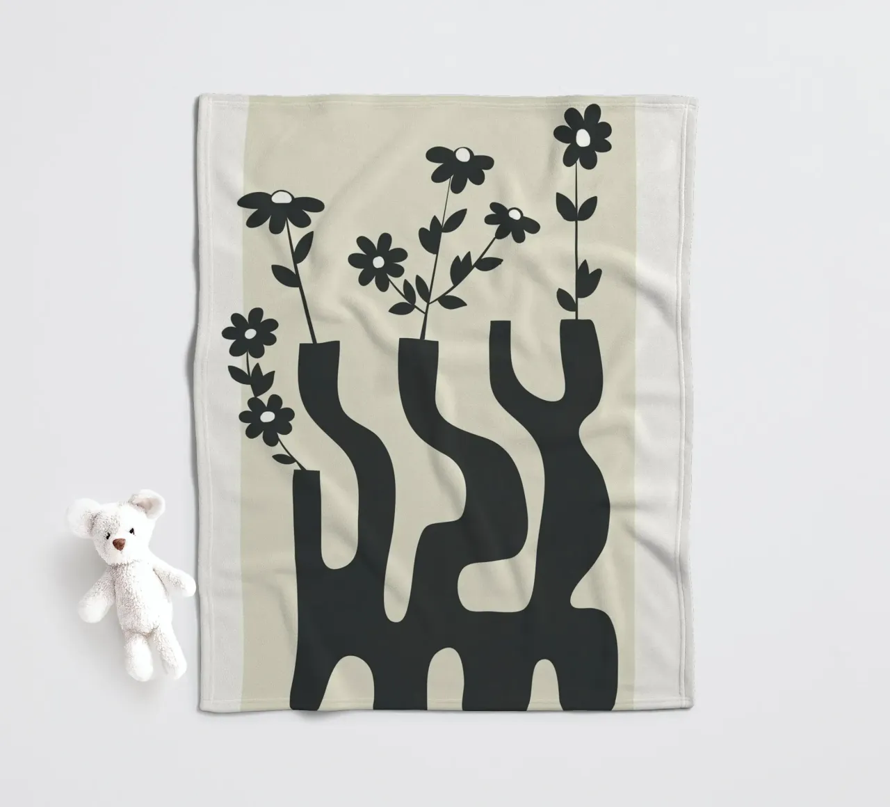 Simplicity in Bloom 1 coperta in pile da Nadjaa