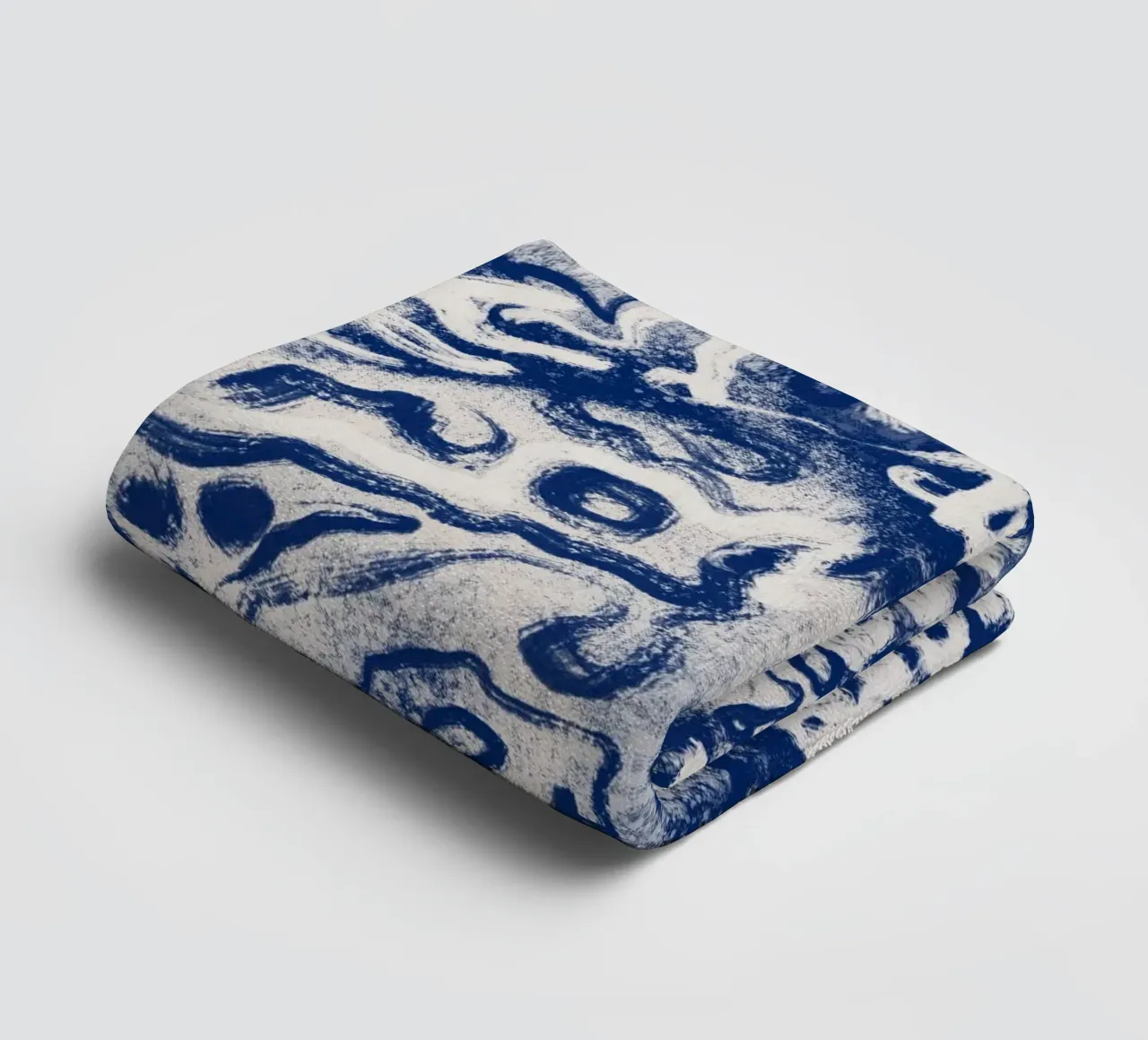 Cina blu rorschach asciugamano da bagno da Little Dean