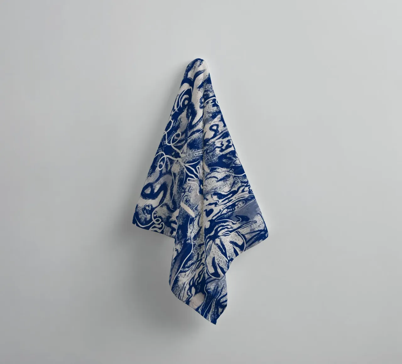 Cina blu rorschach 02 asciugamano da bagno da Little Dean