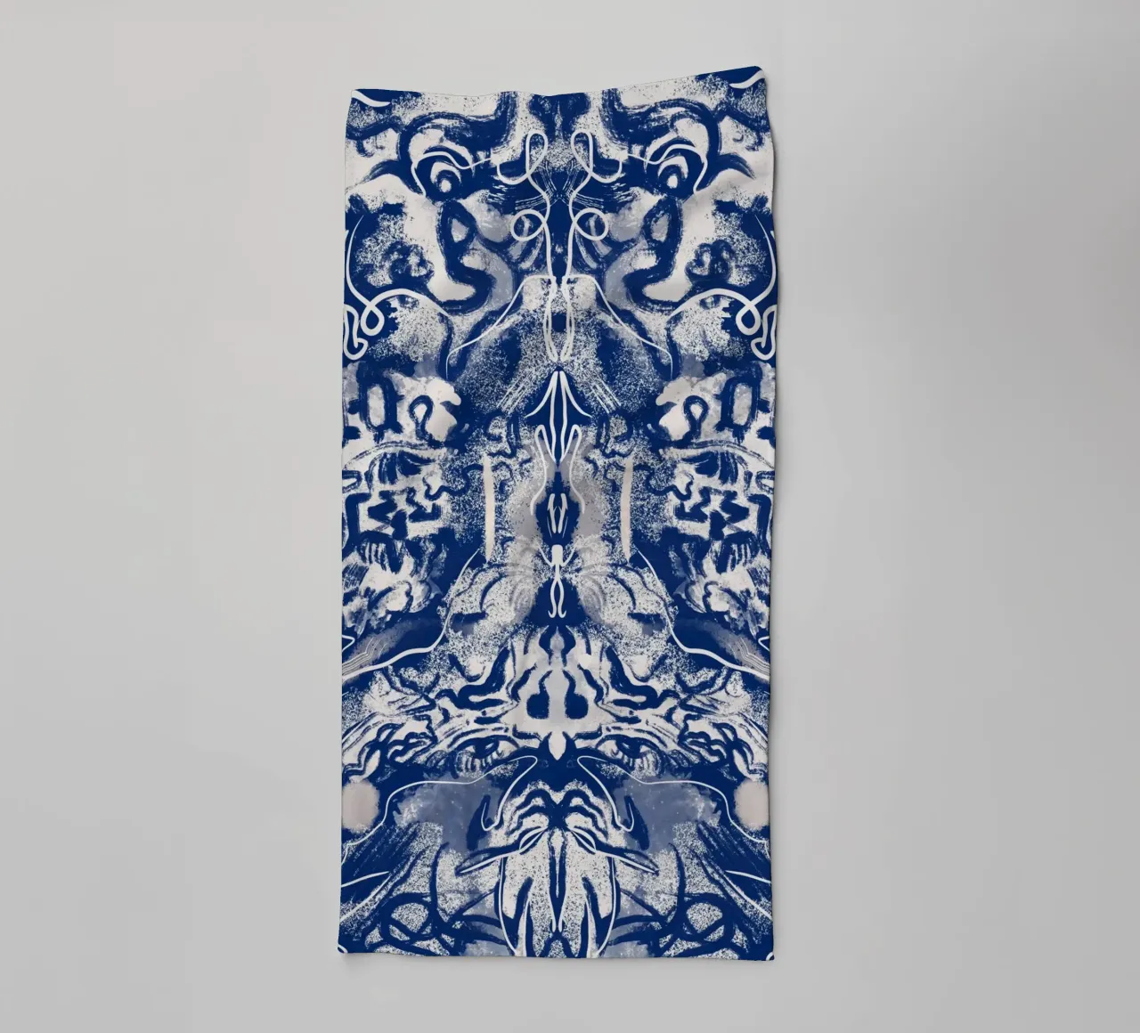 Cina blu rorschach 02 asciugamano da bagno da Little Dean