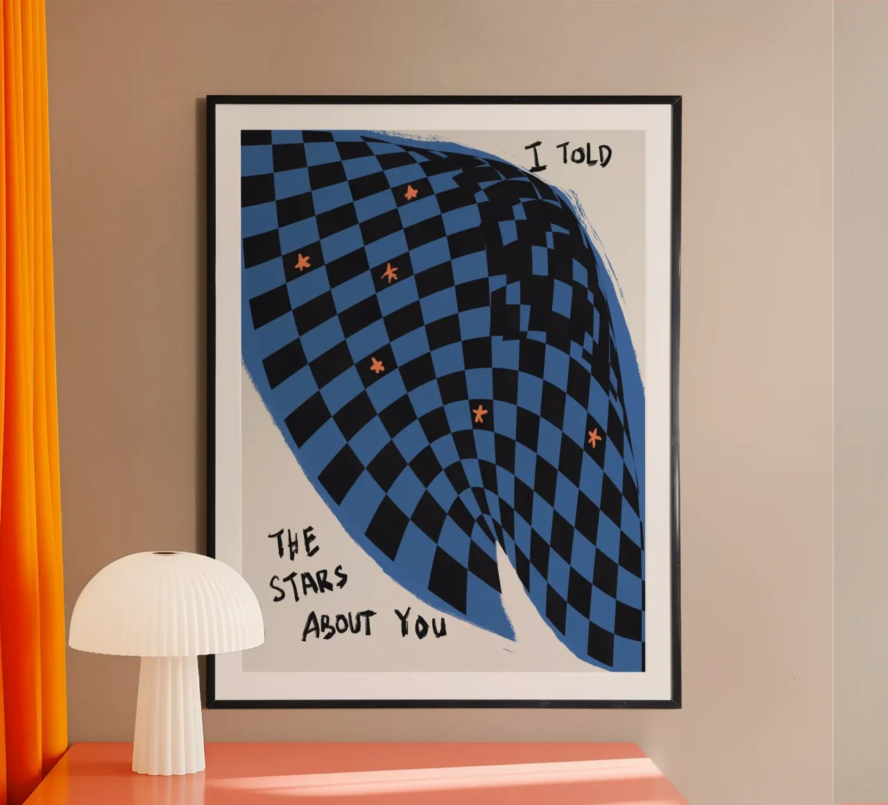 I told the stars about you hahnemühle by Little Dean