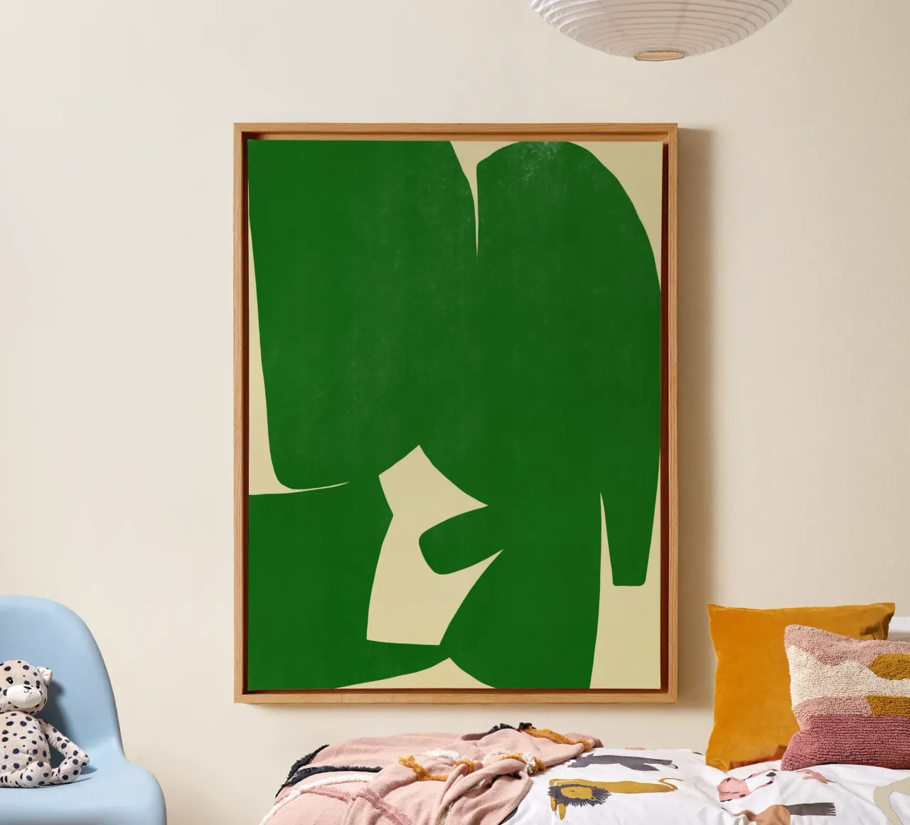 Abstract silhouette toile de Little Dean