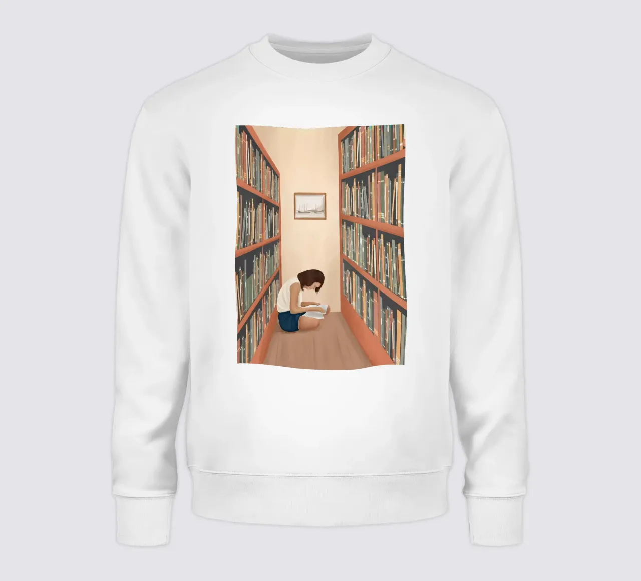 Getting Lost in a Book felpa da Flow Line