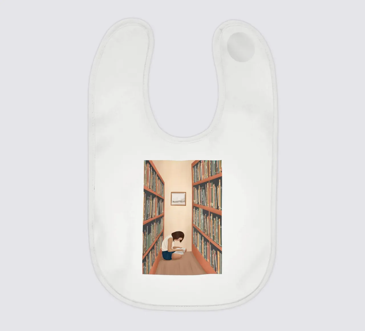 Getting Lost in a Book bavaglino da Flow Line