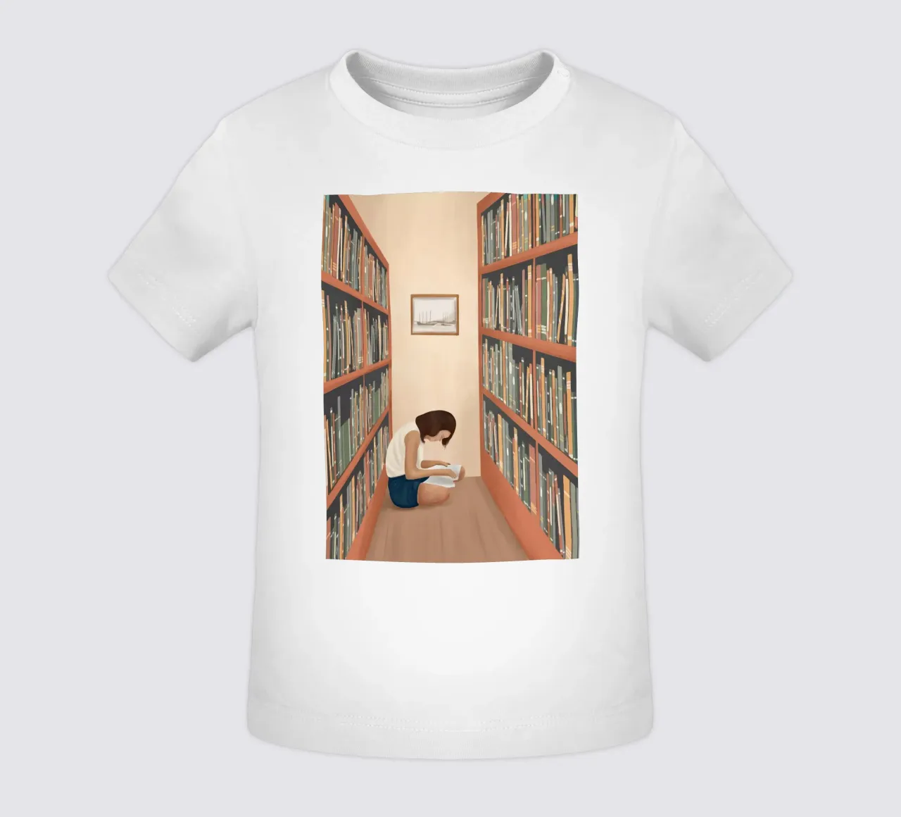 Getting Lost in a Book maglietta neonato da Flow Line