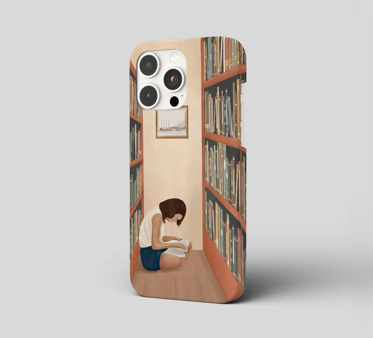 Getting Lost in a Book cover iphone da Flow Line