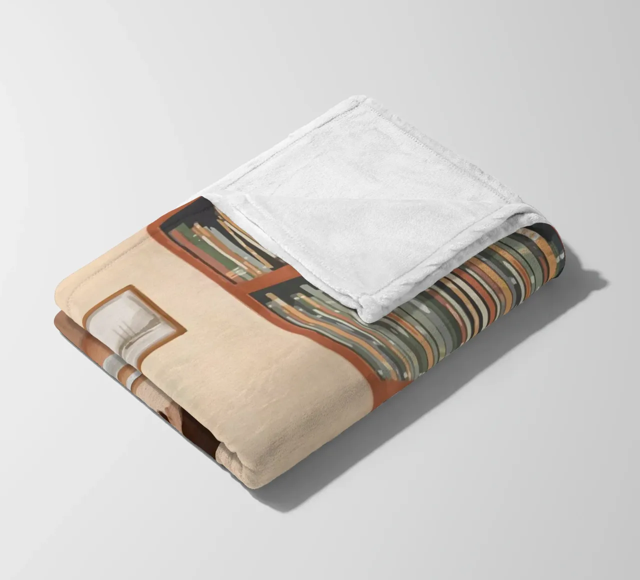 Getting Lost in a Book coperta in pile da Flow Line