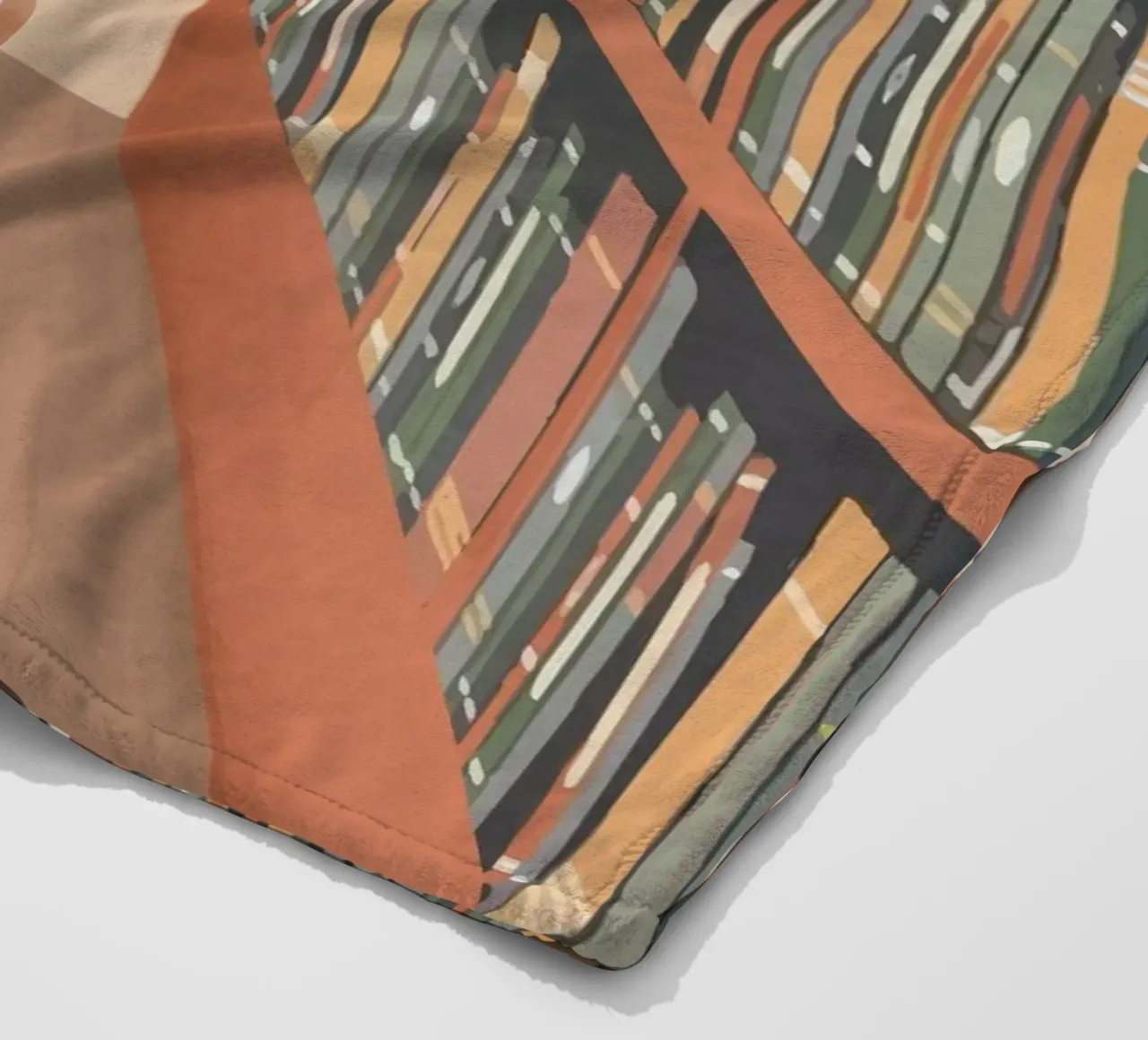 Getting Lost in a Book coperta in pile da Flow Line