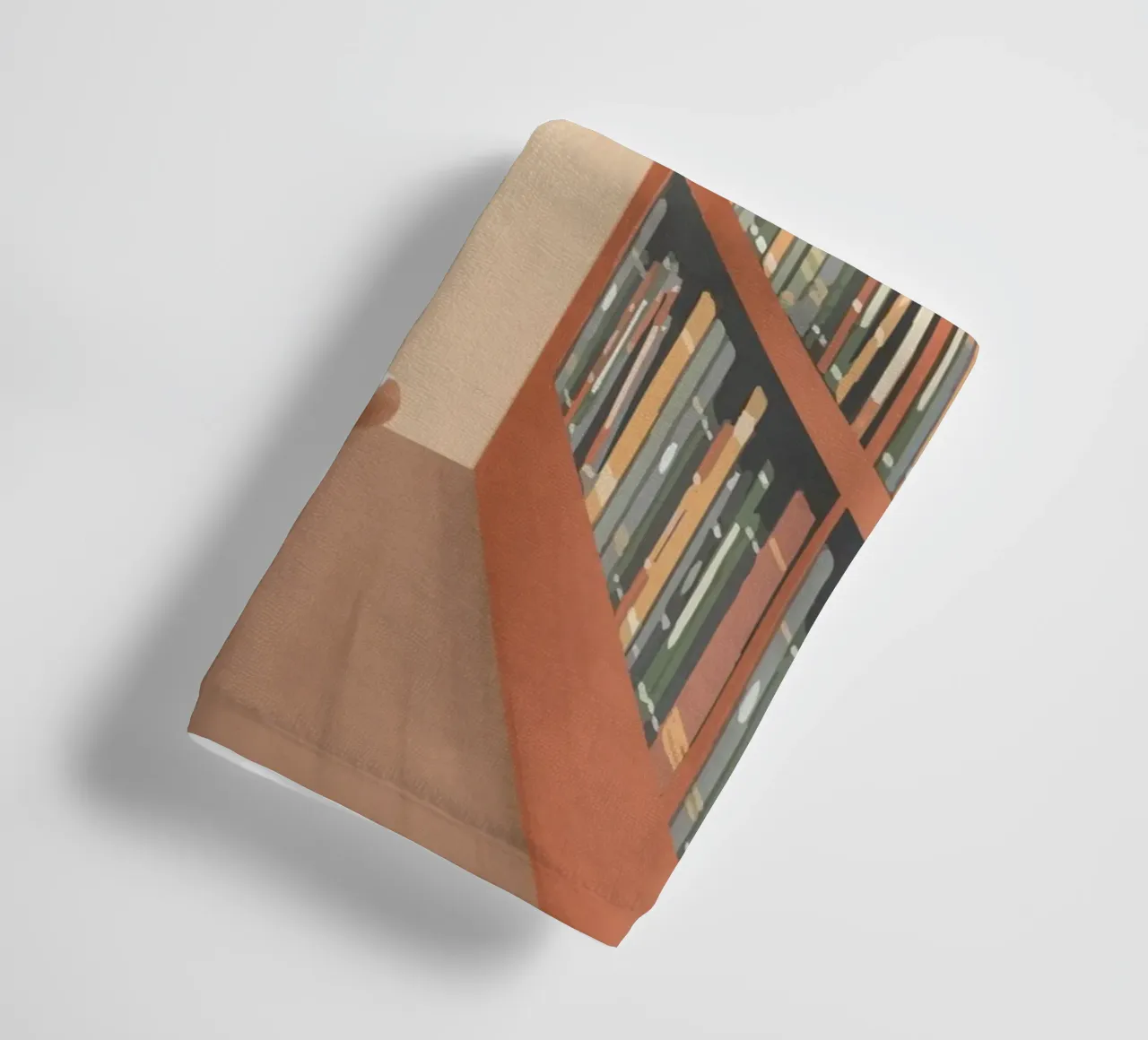 Getting Lost in a Book towel by Flow Line