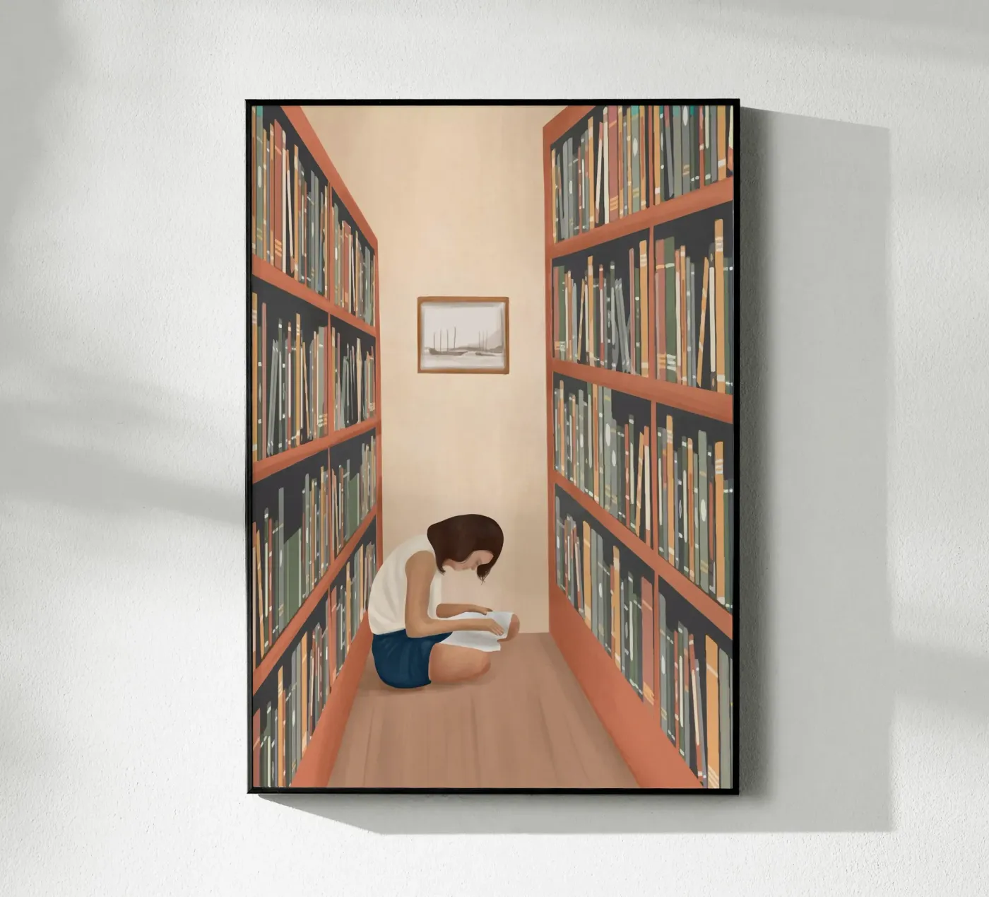 Getting Lost in a Book plexiglass da Flow Line