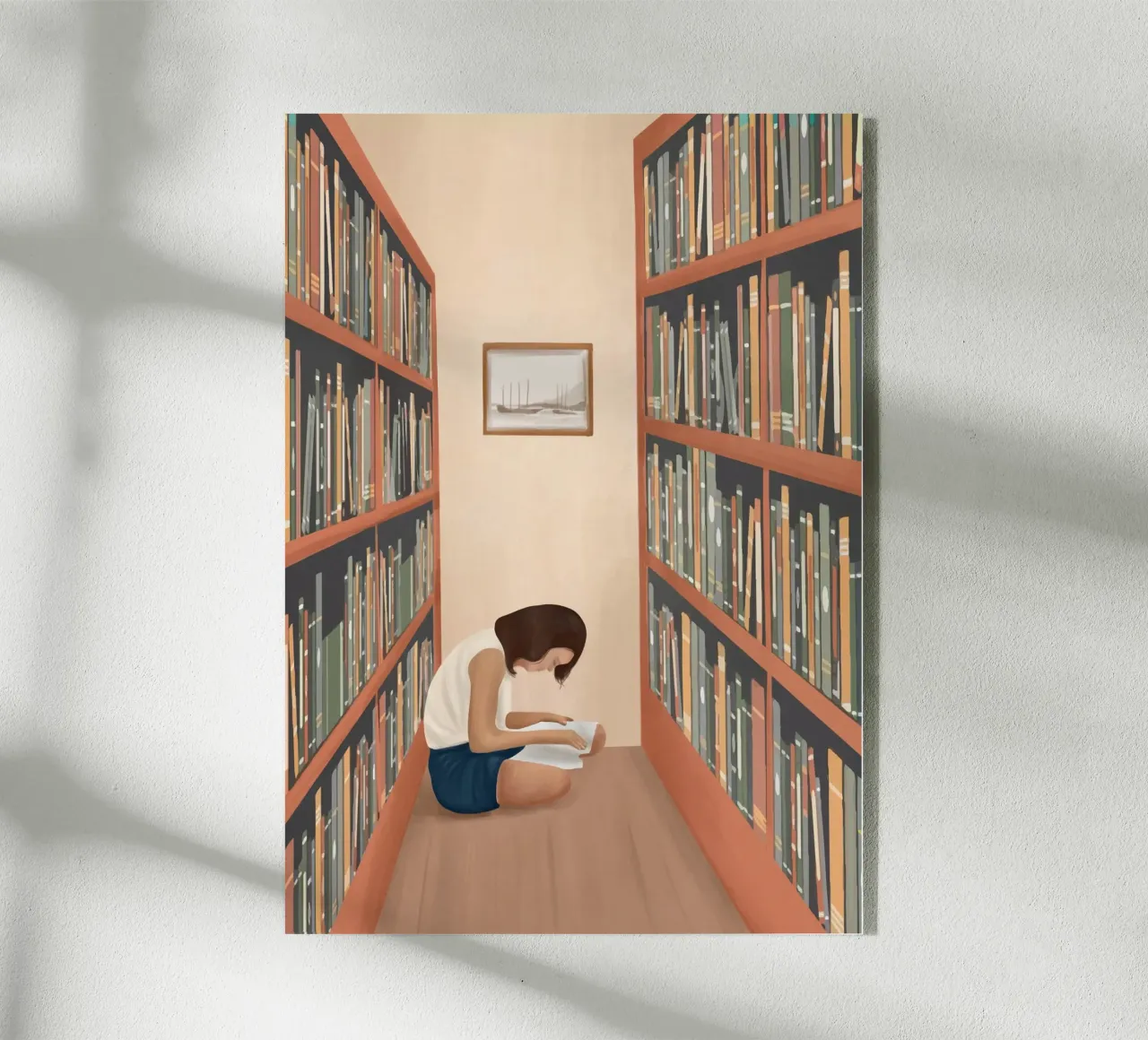 Getting Lost in a Book plexiglass da Flow Line