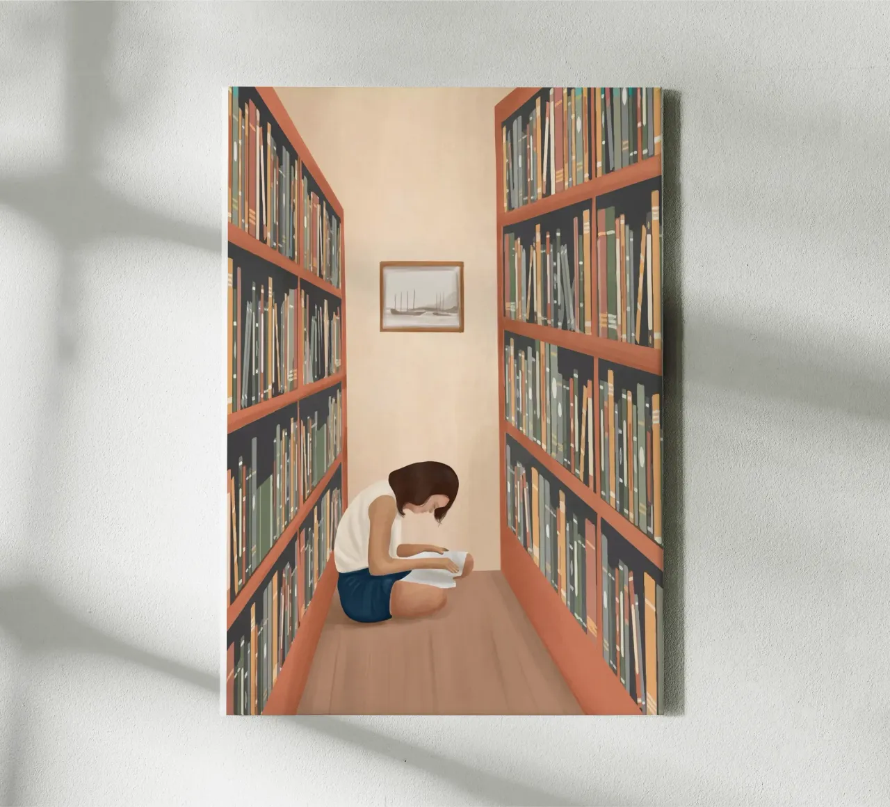 Getting Lost in a Book tela da Flow Line