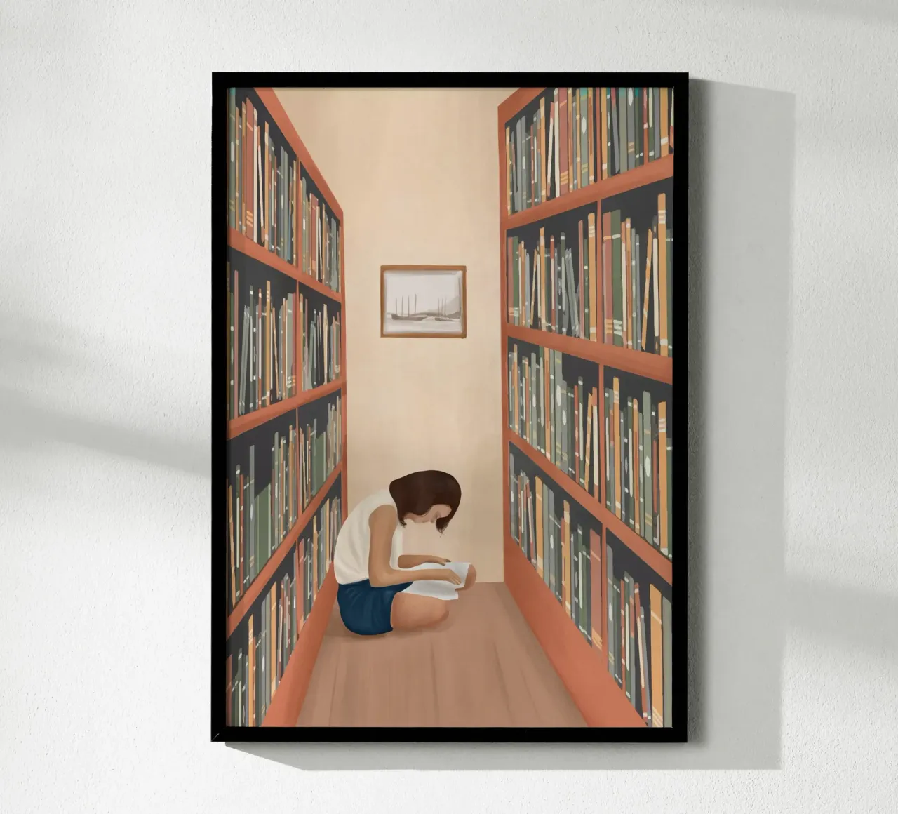 Getting Lost in a Book carta hahnemühle da Flow Line
