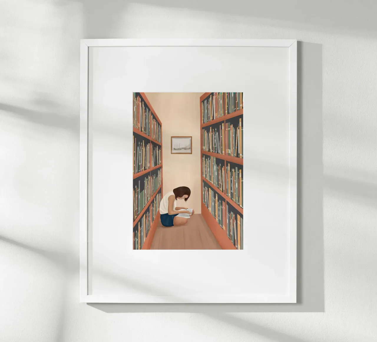 Getting Lost in a Book carta hahnemühle da Flow Line