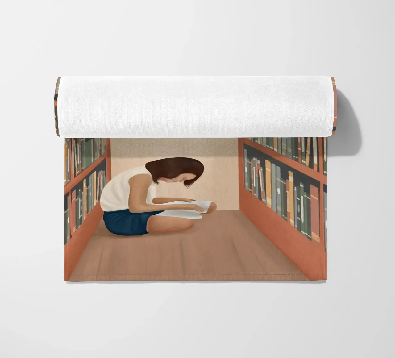 Getting Lost in a Book telo mare da Flow Line