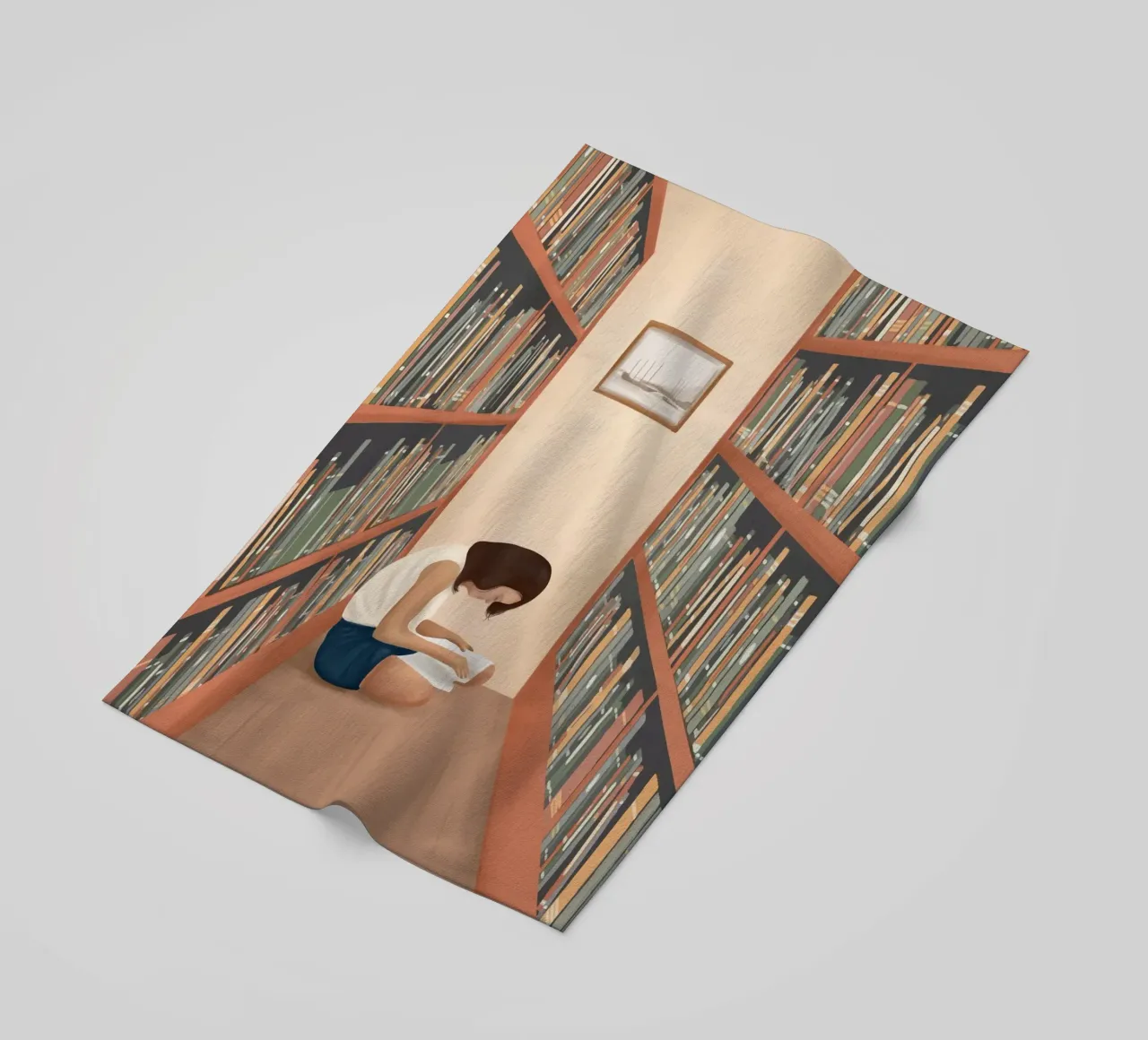 Getting Lost in a Book telo mare da Flow Line