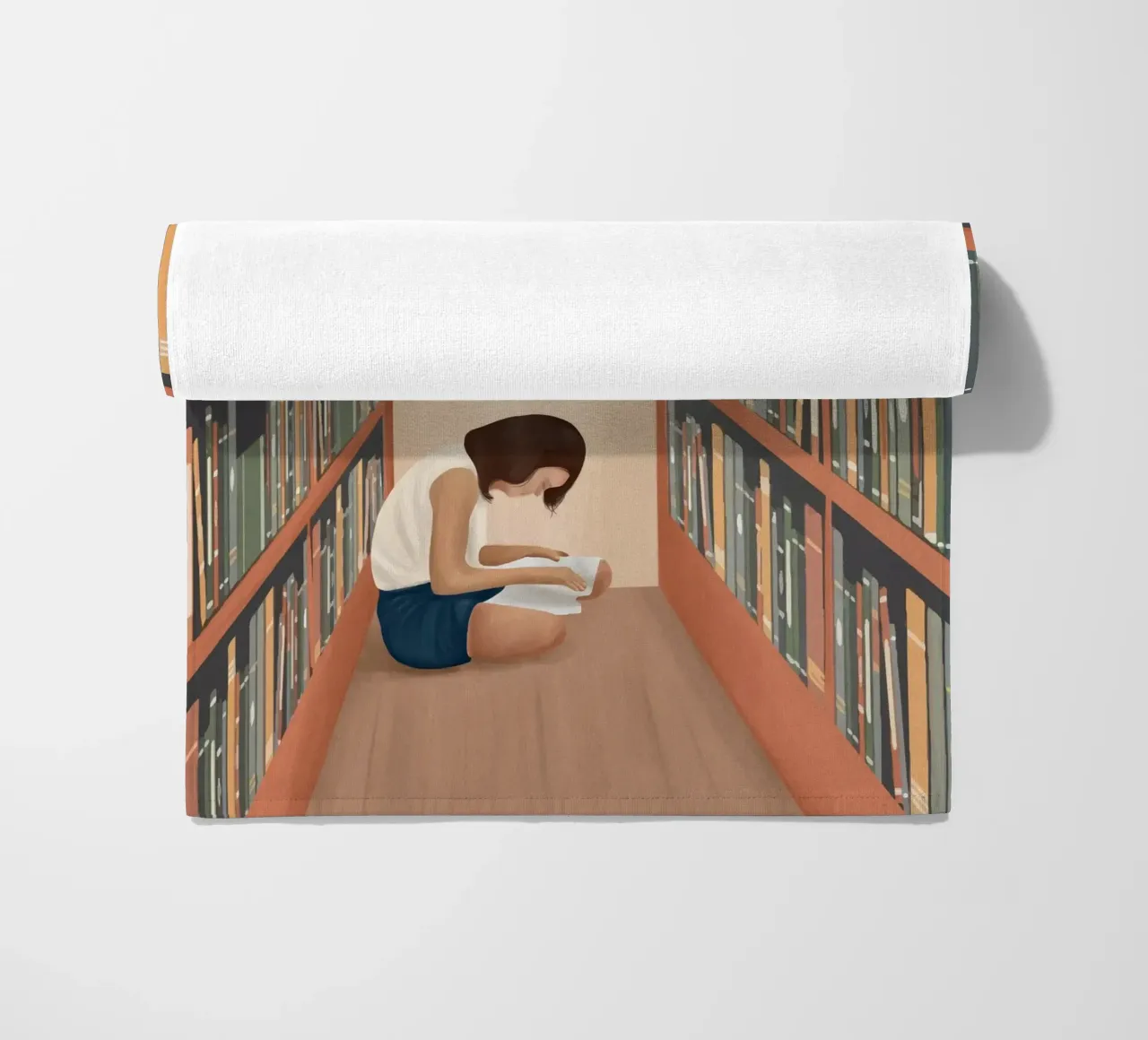 Getting Lost in a Book telo mare da Flow Line