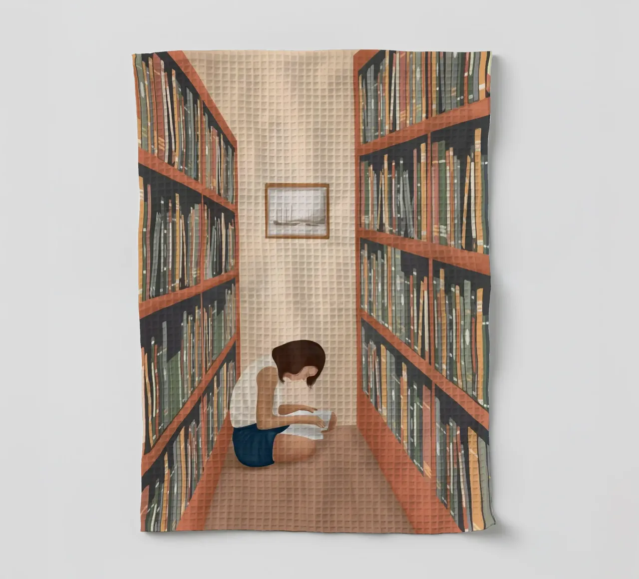 Getting Lost in a Book canovaccio da cucina da Flow Line