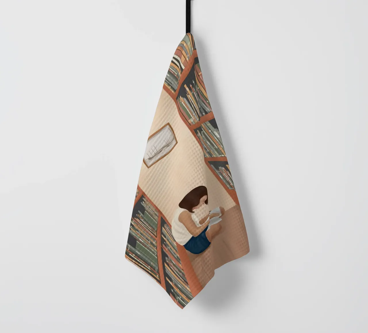 Getting Lost in a Book canovaccio da cucina da Flow Line