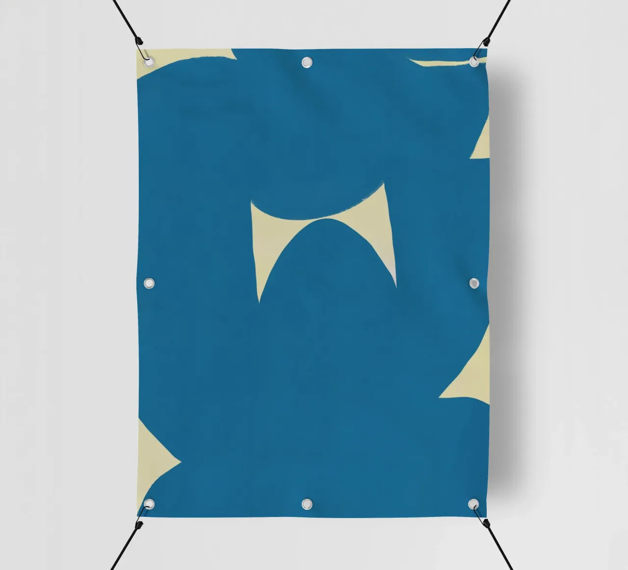 Sagoma astratta 04 telo in pvc da Little Dean