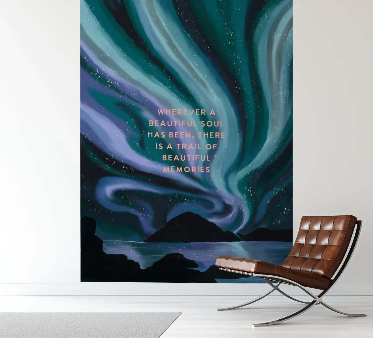 "Wherever a Beautiful Soul Has Been" Memories, love, life photo wallpaper by This Wild Soul - Illustration