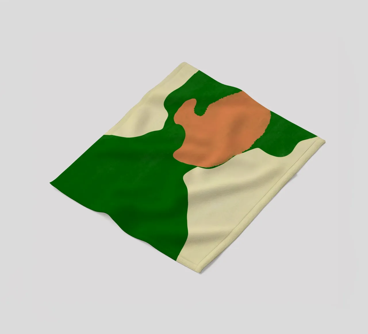 Ritratto minimale coperta in pile da Little Dean