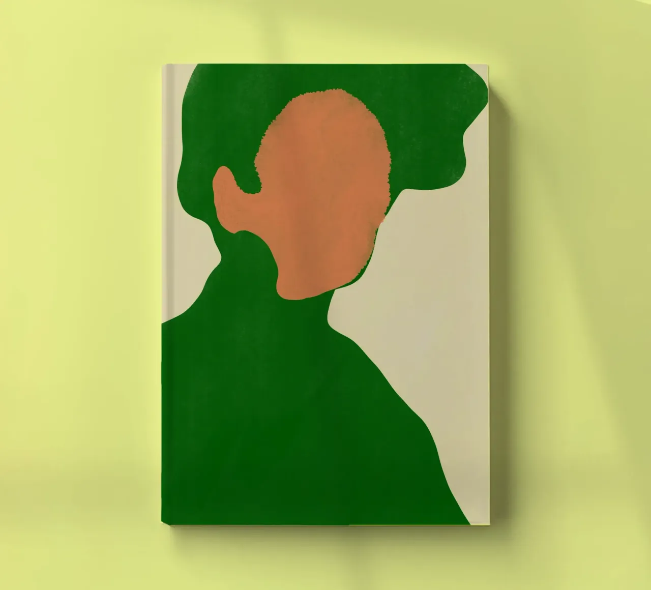 Minimal portrait notebook by Little Dean