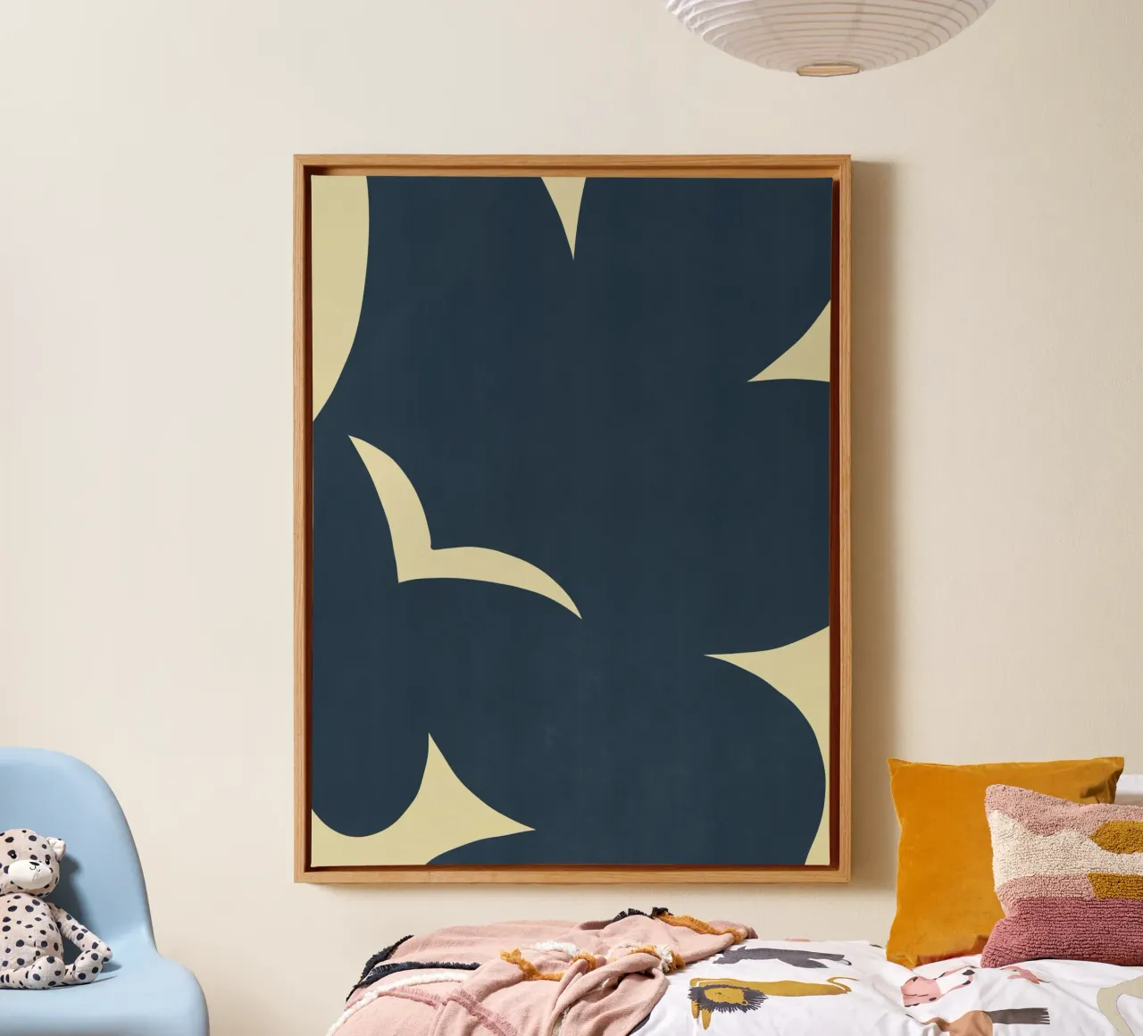 Abstract silhouette 05 toile de Little Dean