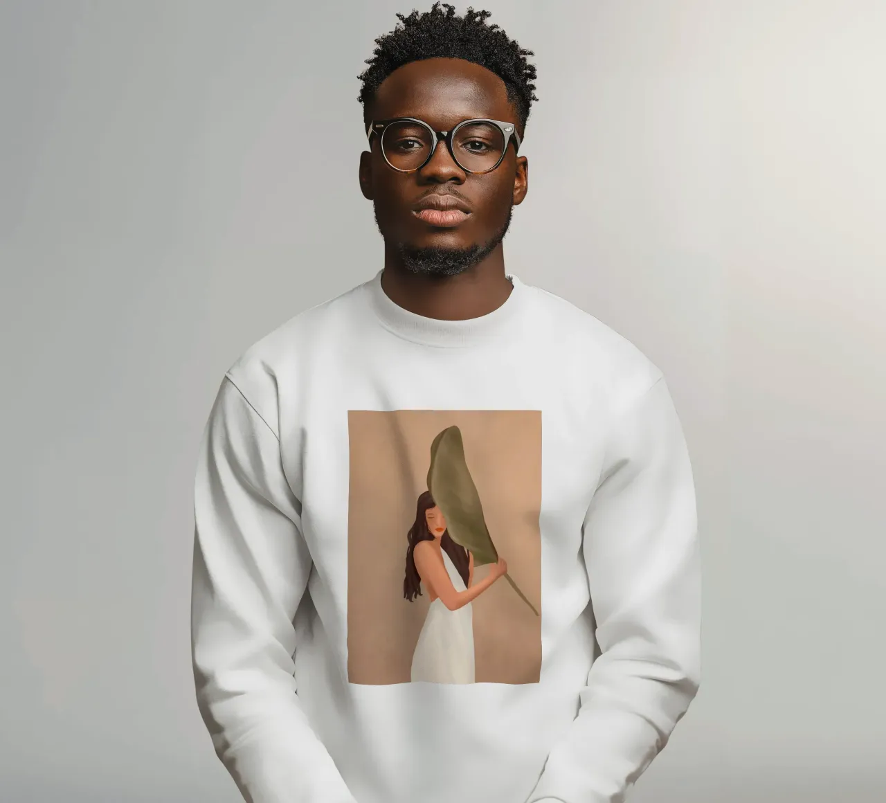 Shade of a Leaf felpa da Flow Line