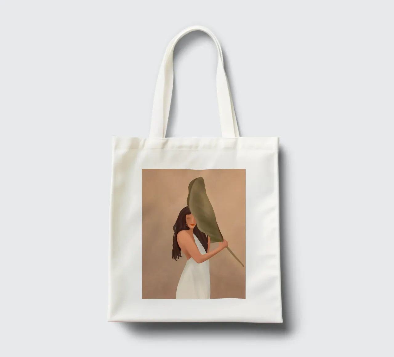 Shade of a Leaf borsa in juta da Flow Line