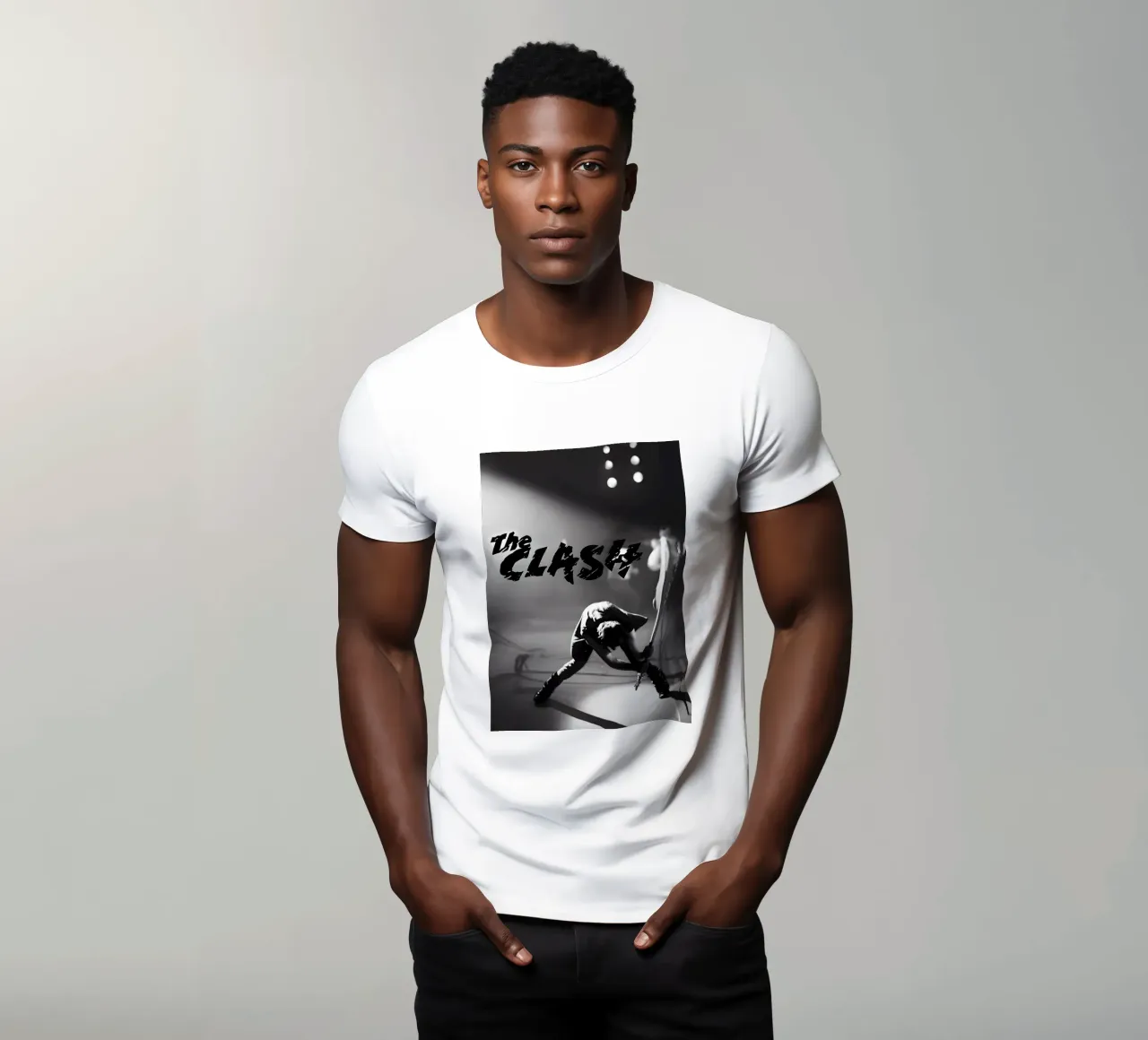 A The Clash Poster t-shirt da DGUnder