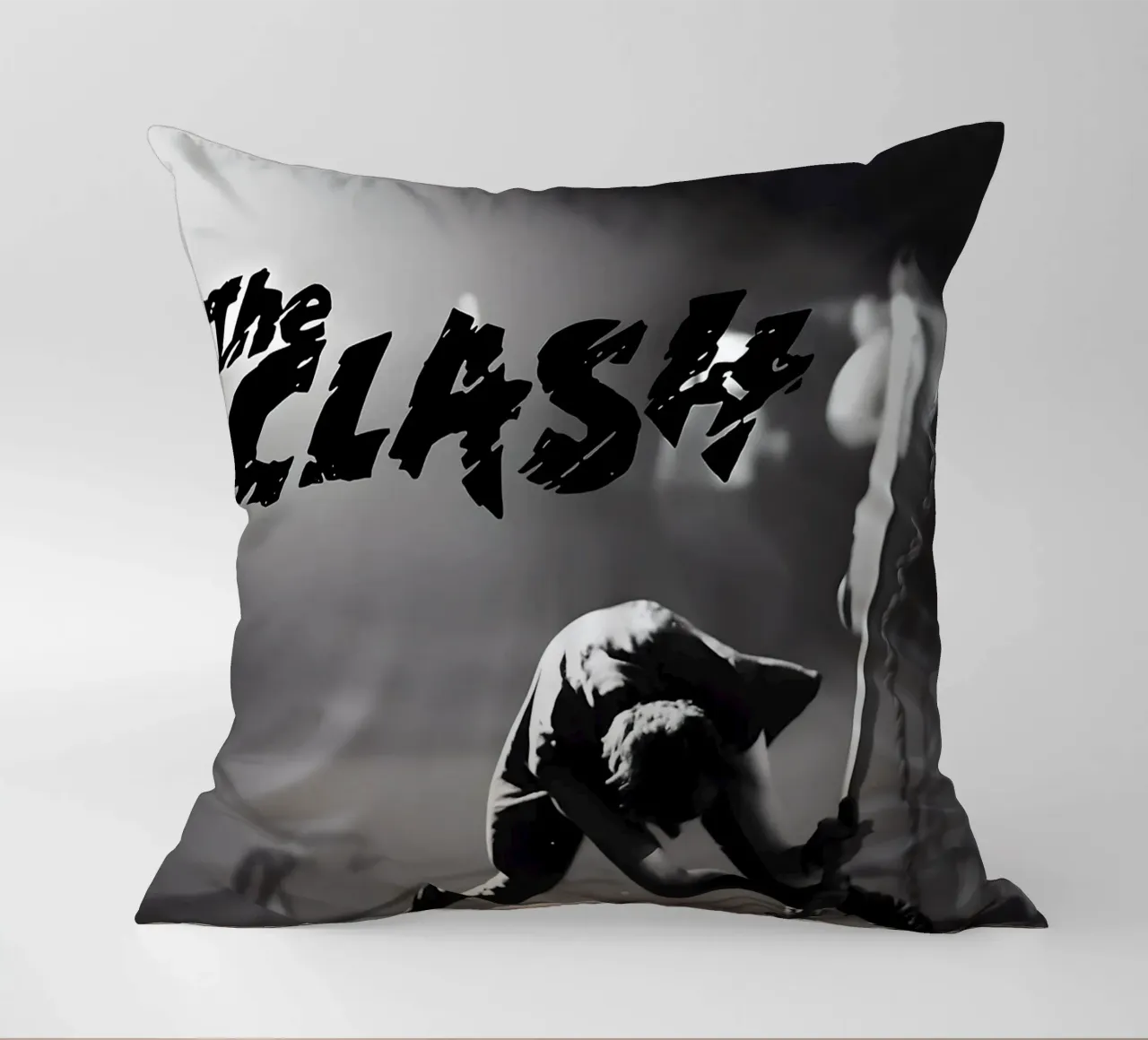 A The Clash Poster cuscino da DGUnder
