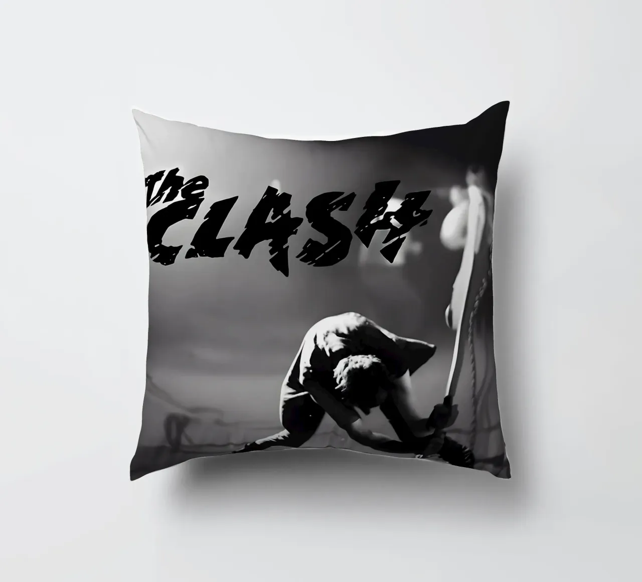 A The Clash Poster cuscino da DGUnder