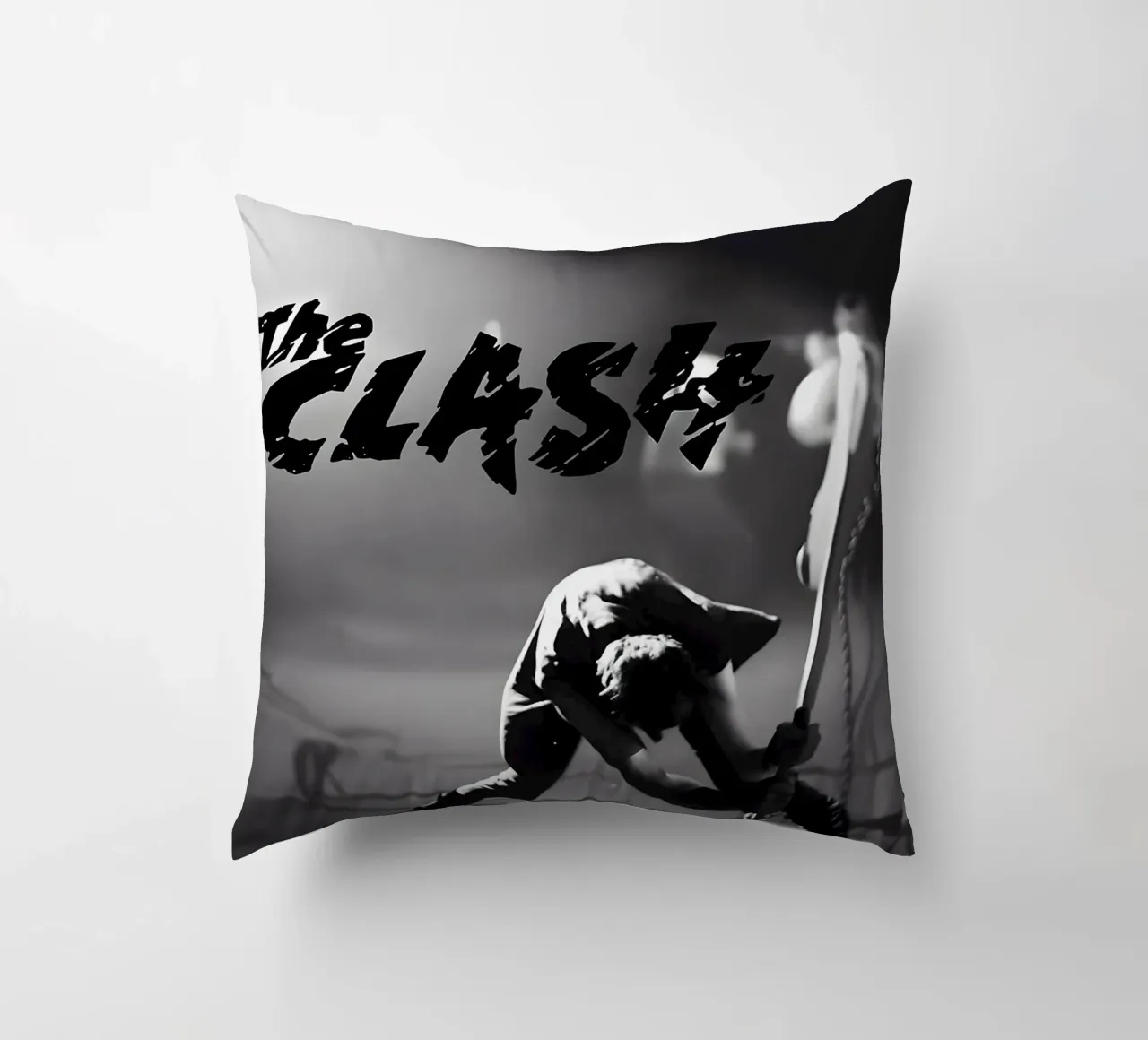 A The Clash Poster cuscino da DGUnder