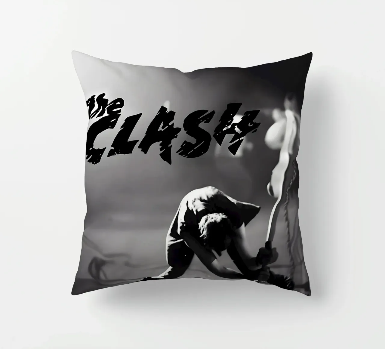 A The Clash Poster cuscino da DGUnder