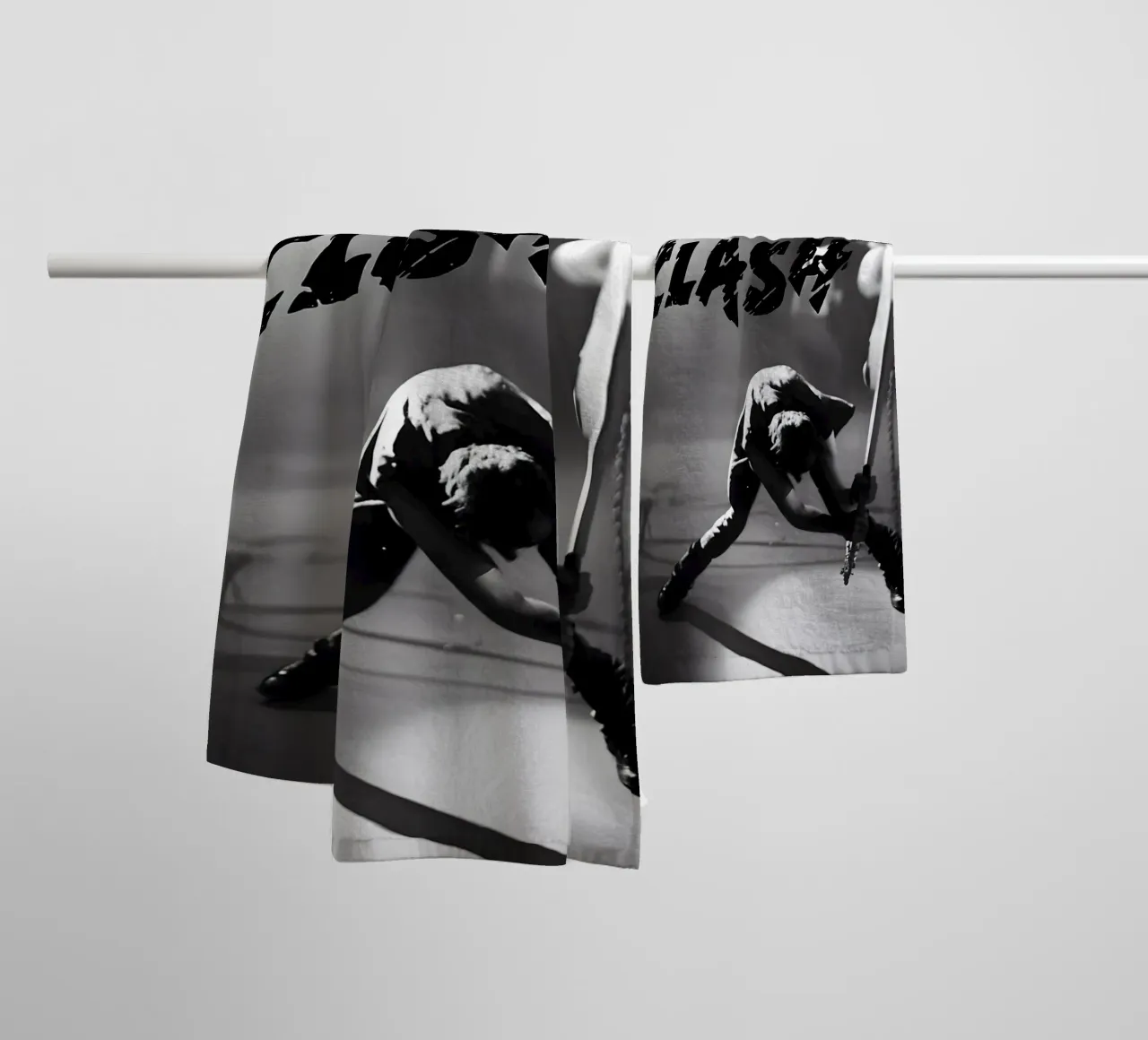 A The Clash Poster towel by DGUnder