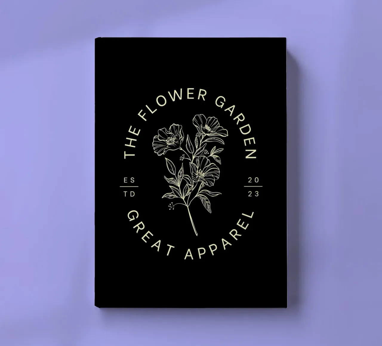 Flowers Garden notebook by Olivia Creator