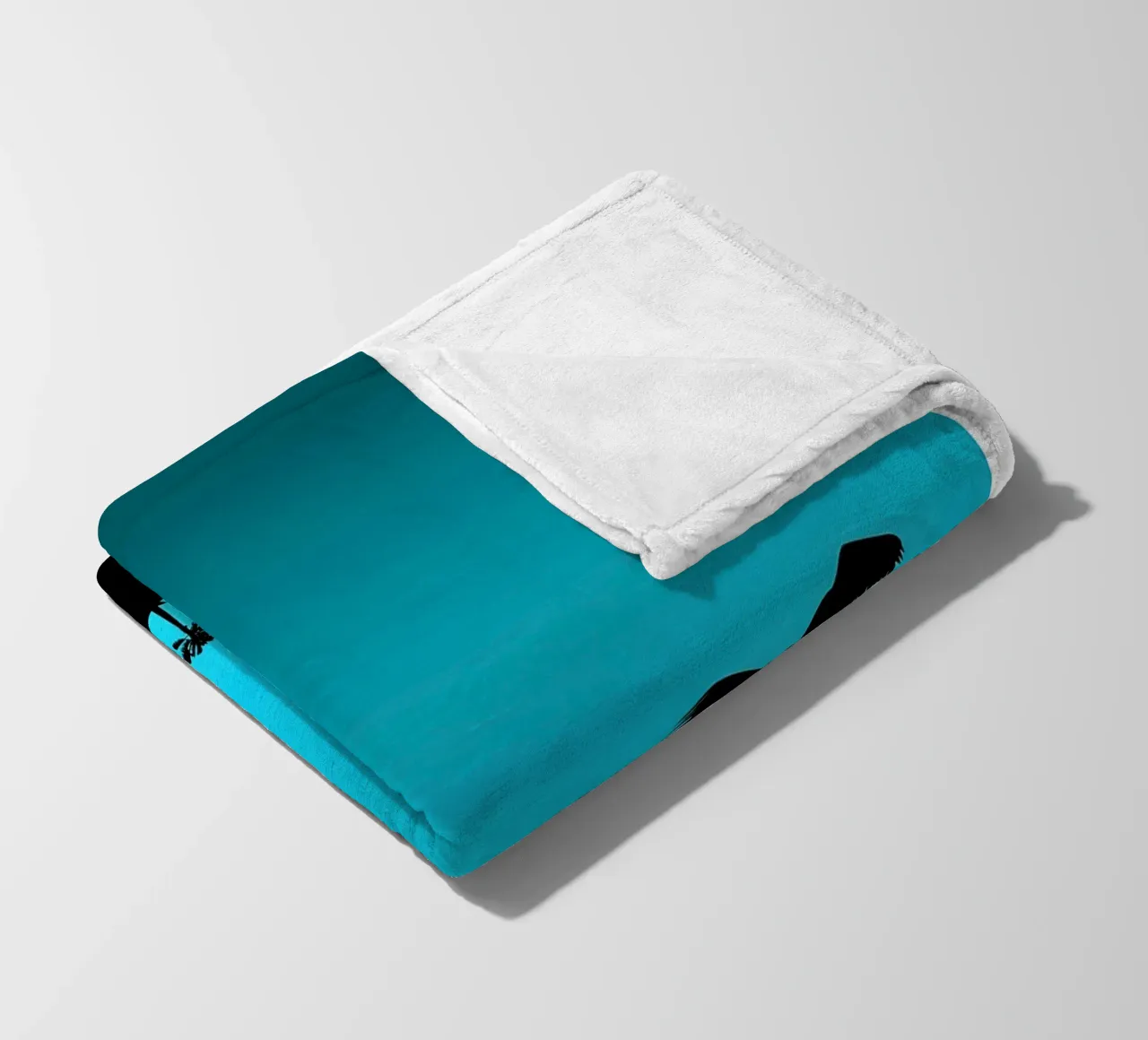 Island Vibes fleece blanket by luxi&lace