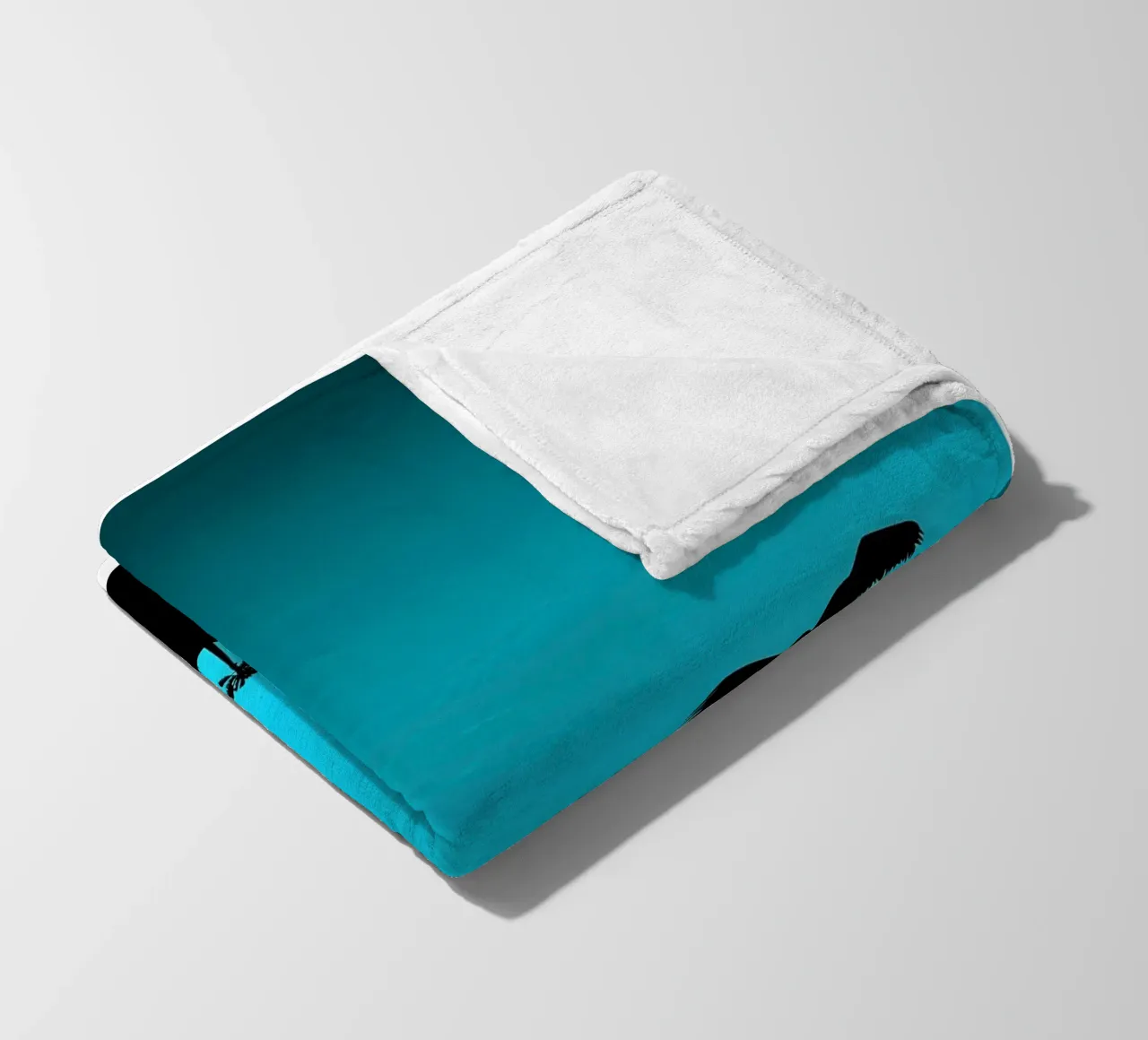 Island Vibes fleece blanket by luxi&lace