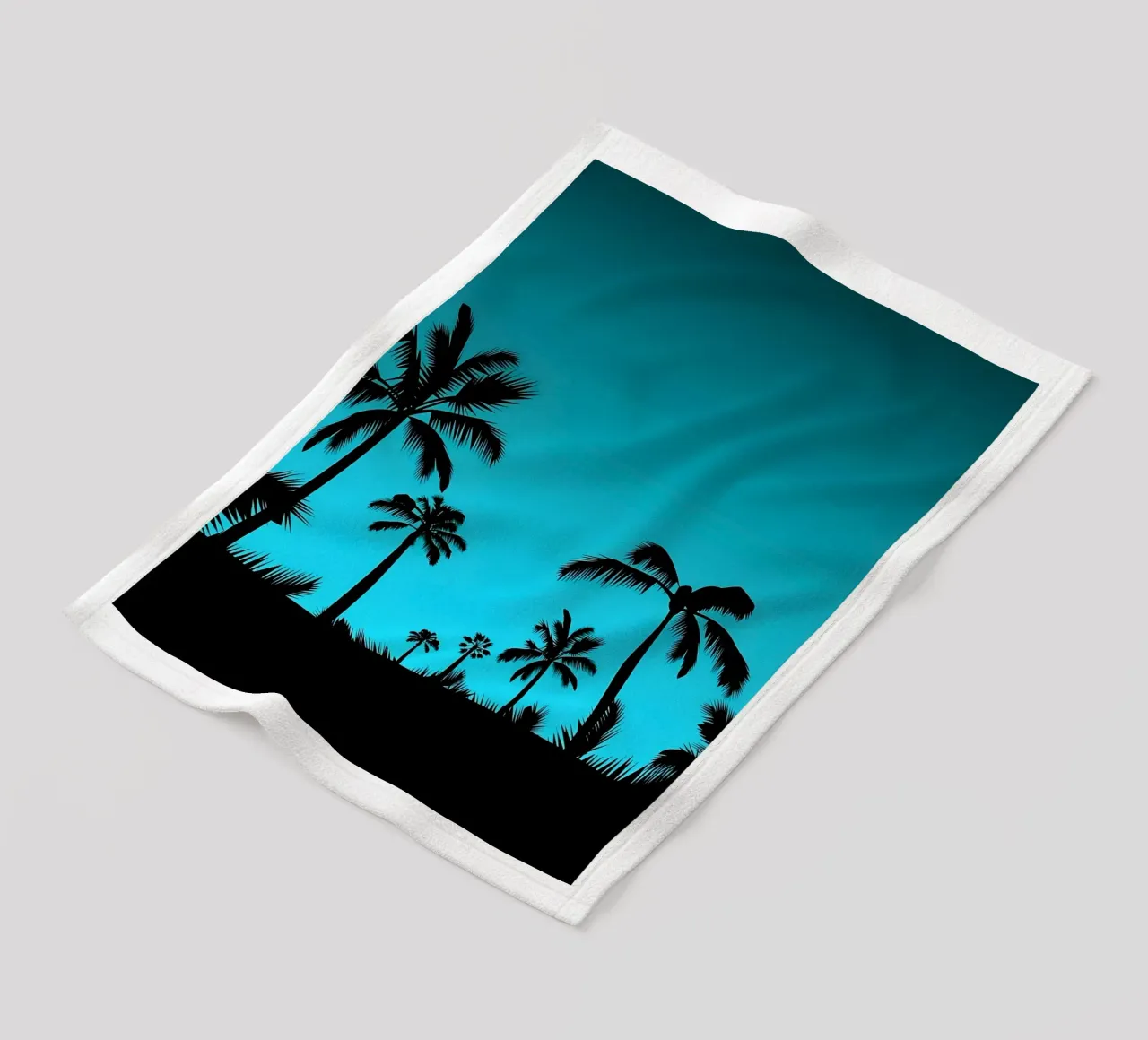 Island Vibes fleece blanket by luxi&lace