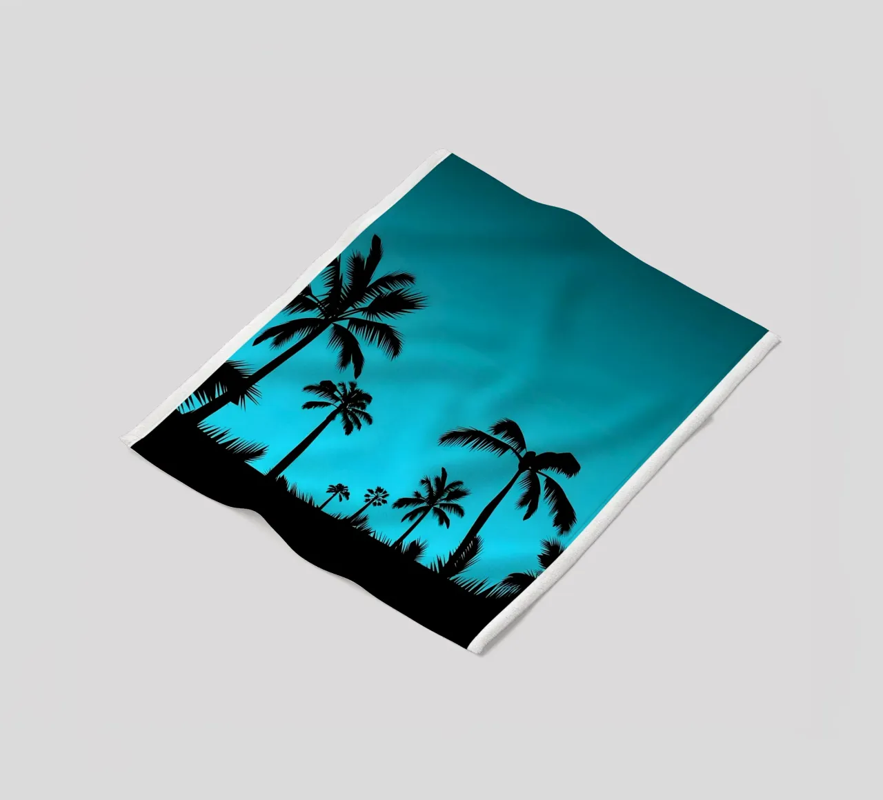 Island Vibes fleece blanket by luxi&lace