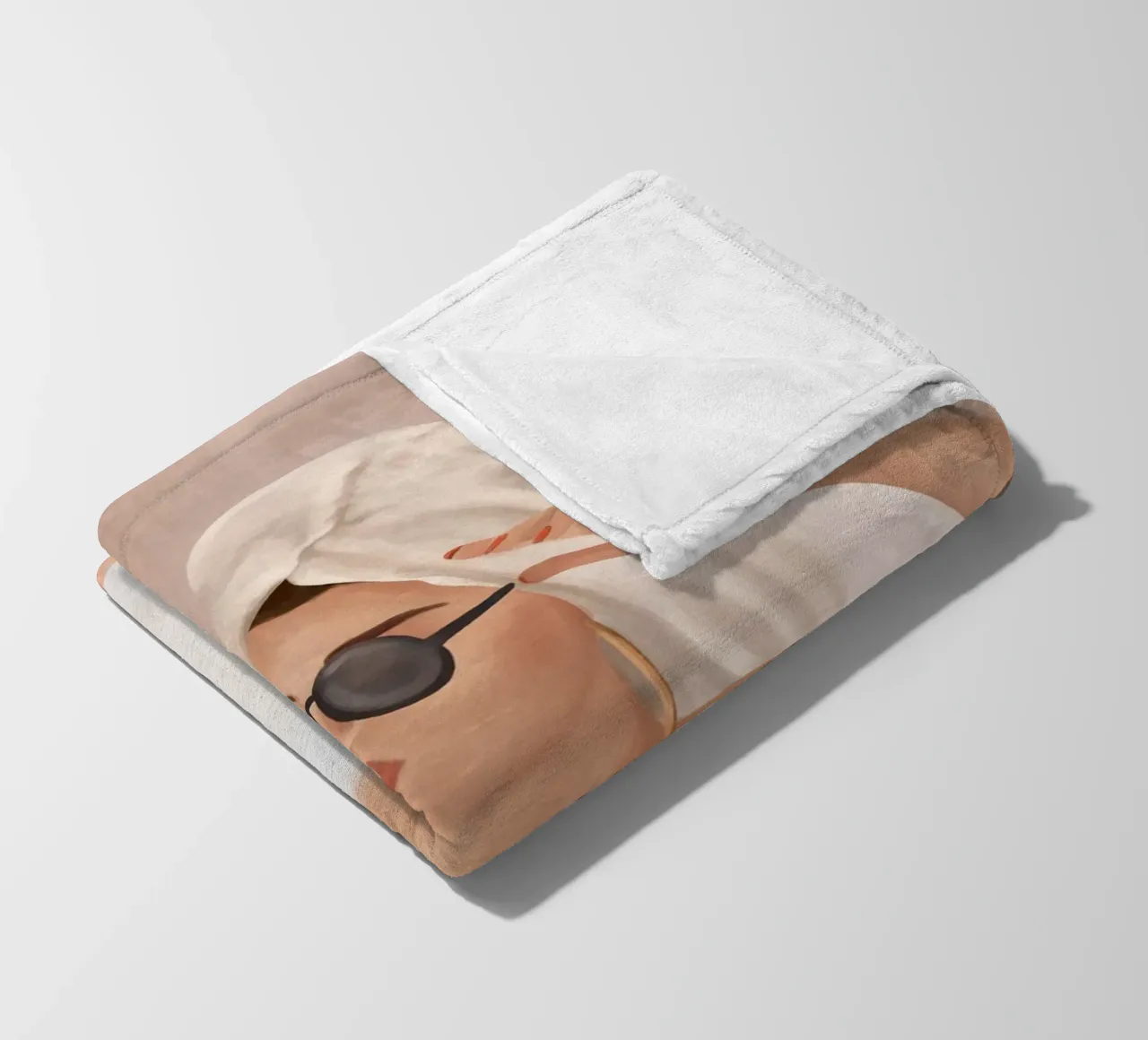 Friday Evening fleece blanket by Flow Line