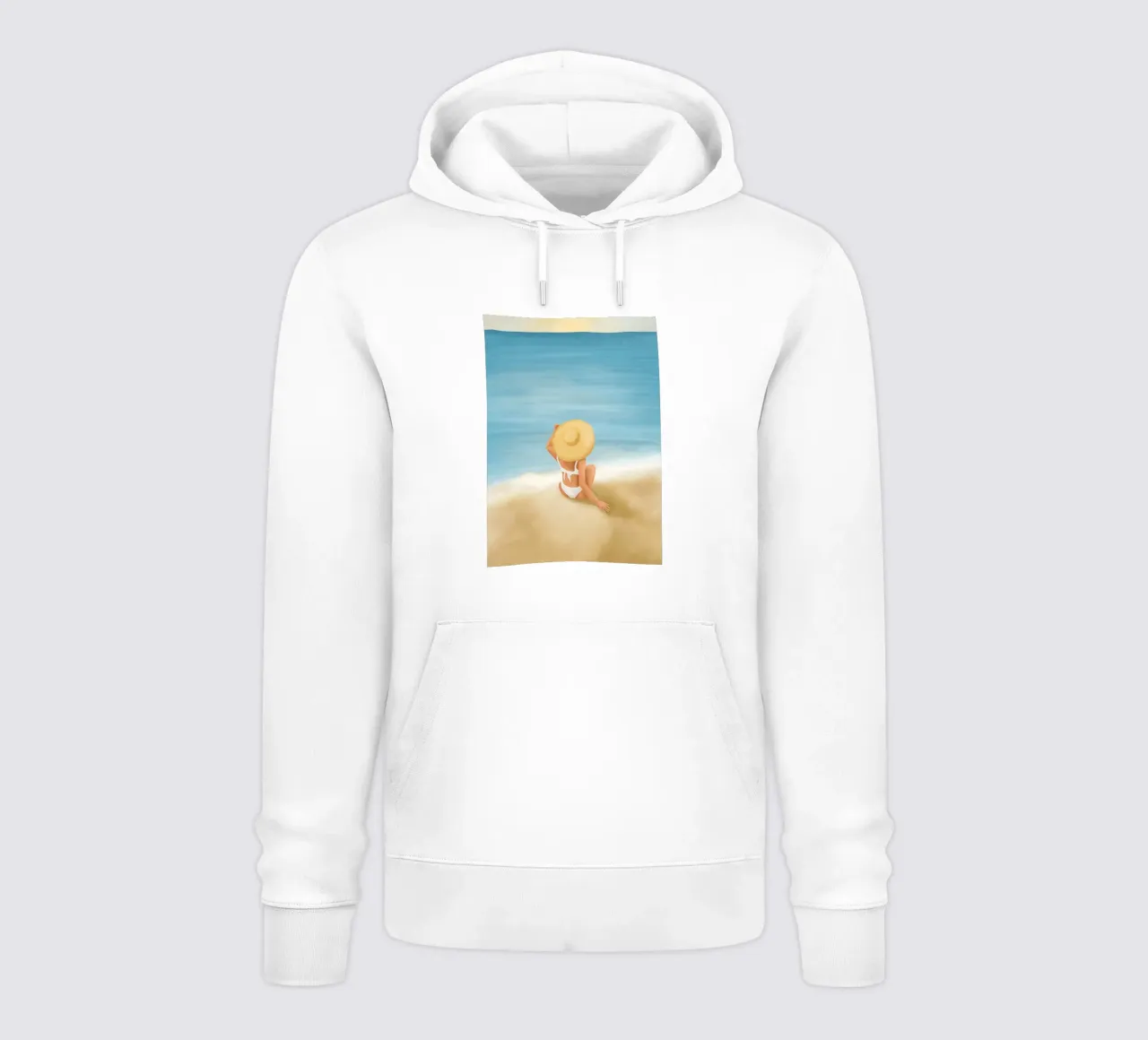 Beach Morning hoodie by Flow Line