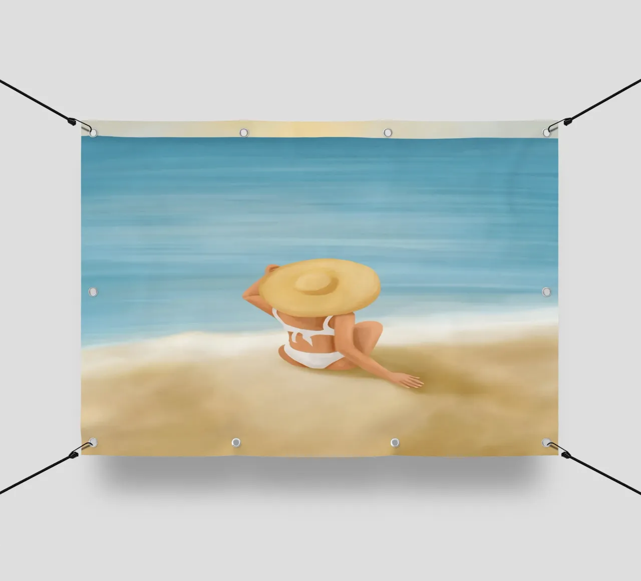 Beach Morning pvc cover by Flow Line