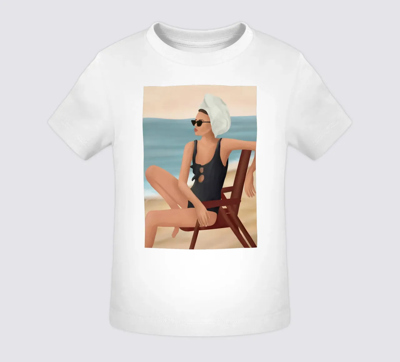 Beach Life maglietta neonato da Flow Line