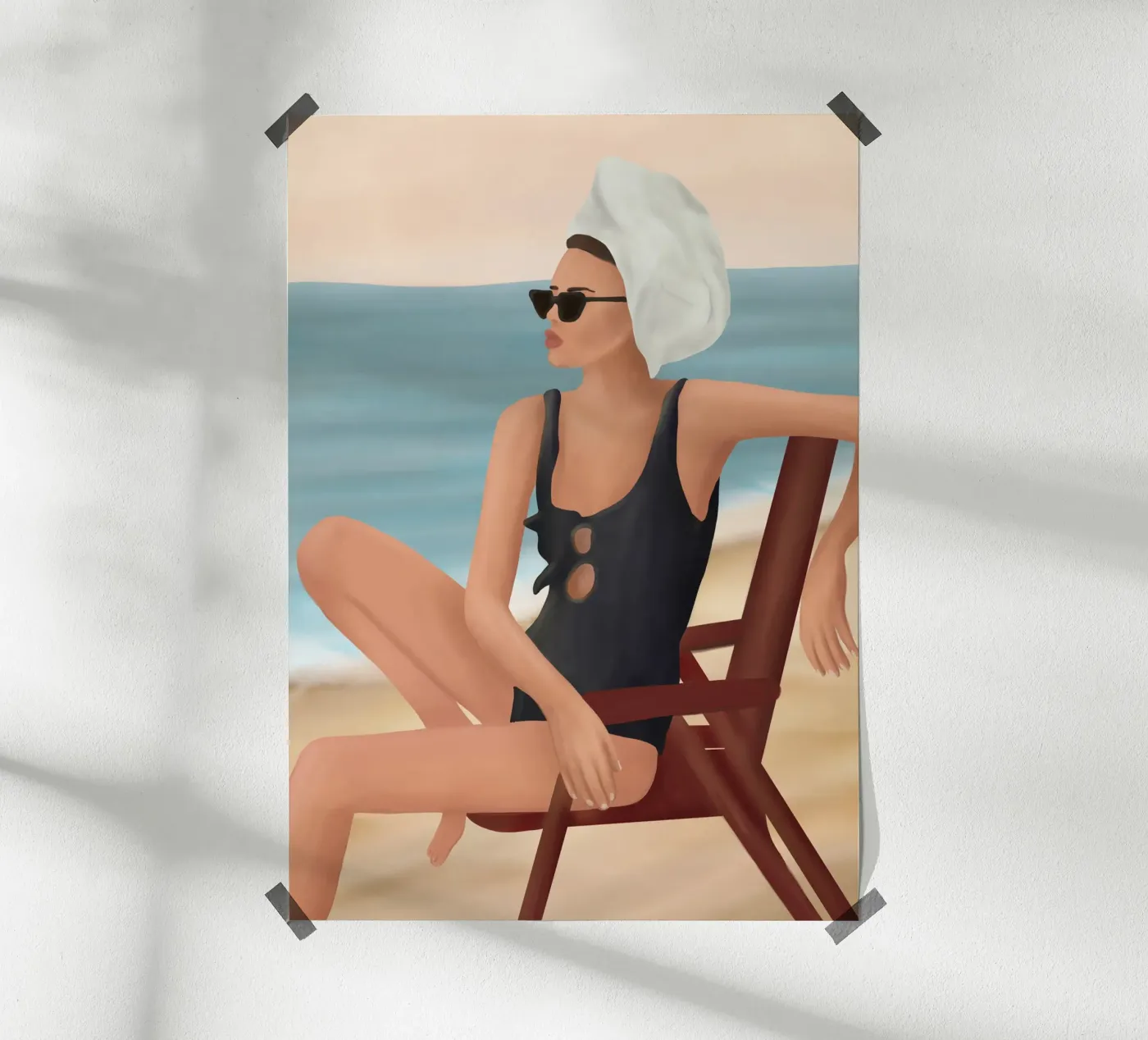 Beach Life poster da Flow Line